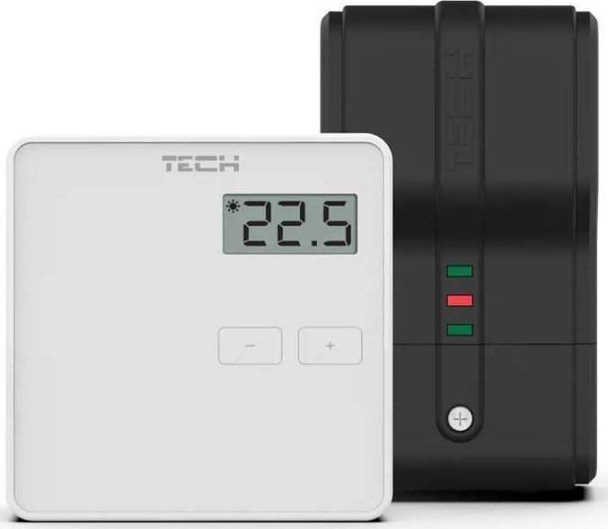 Tech Sterownik ST-294V2 pokojowy bezprzewodowy dwustanowy biały