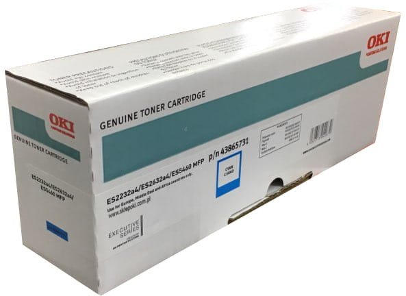 Toner OKI ES5460 43865731 6 tys. C Oryginał