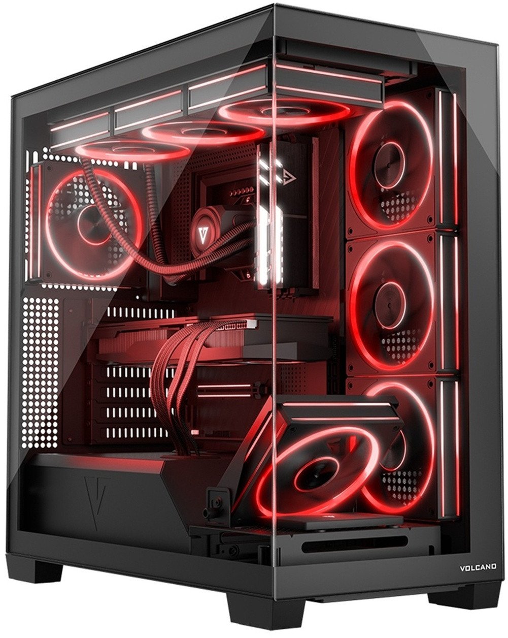 VIST Gaming PC Ryzen 7 8700F AIO RTX 5060Ti 32GB SSD 1TB W11 WiFi BT DLSS 4