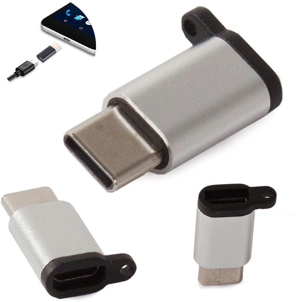 Adapter przejściówka z micro usb na usb typ c 3.1