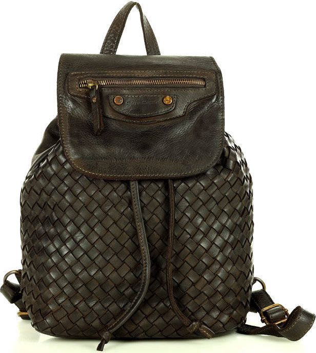 Marco Mazzini Plecak damski c. brązowy MARCO MAZZINI v99e