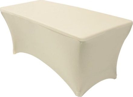 Zenga Pokrowiec elastyczny na stół ogrodowy 240x76 cm Ecru