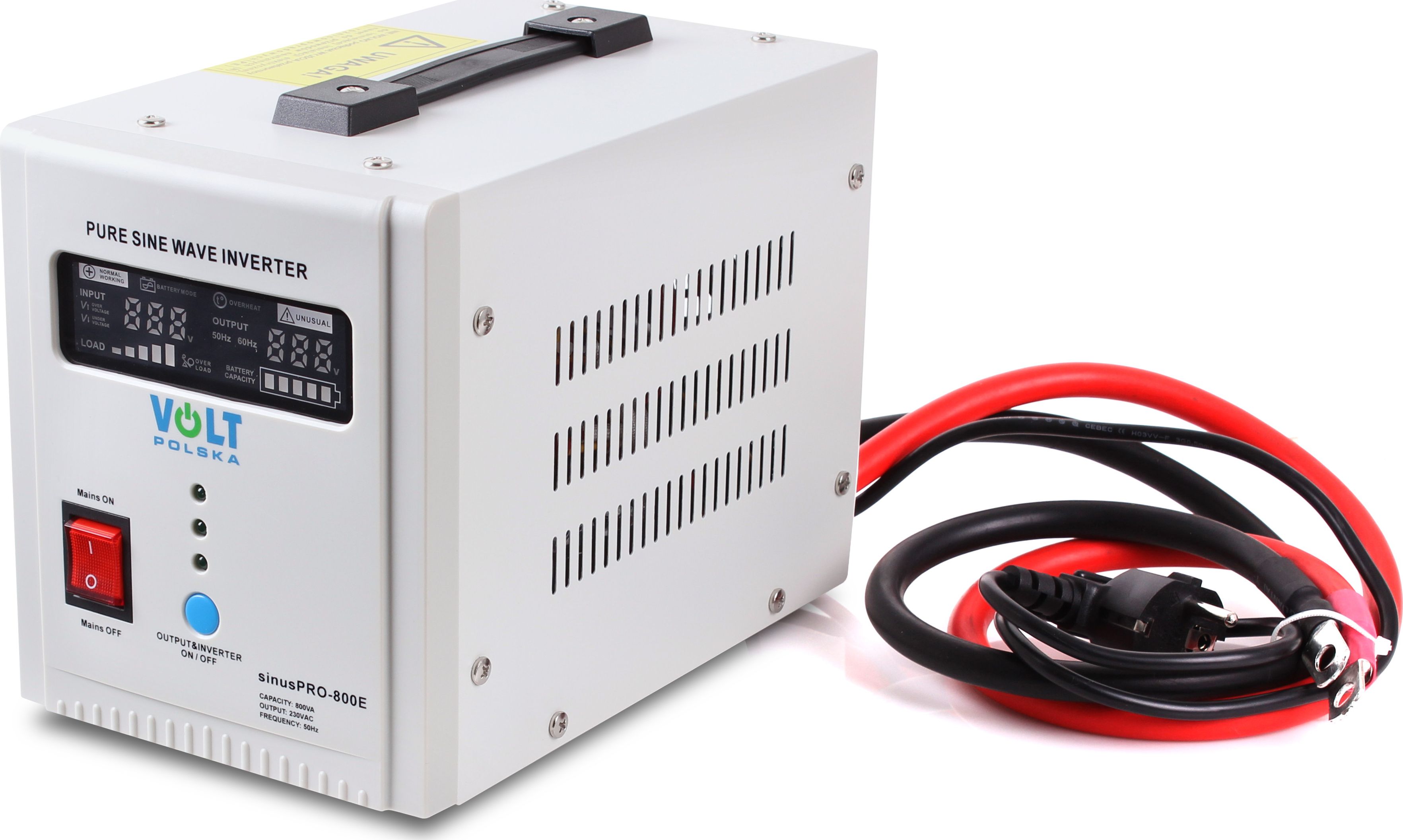 Przetwornica Volt Sinus Pro 800E 500W 12V/230V (SINUSPRO 800E)