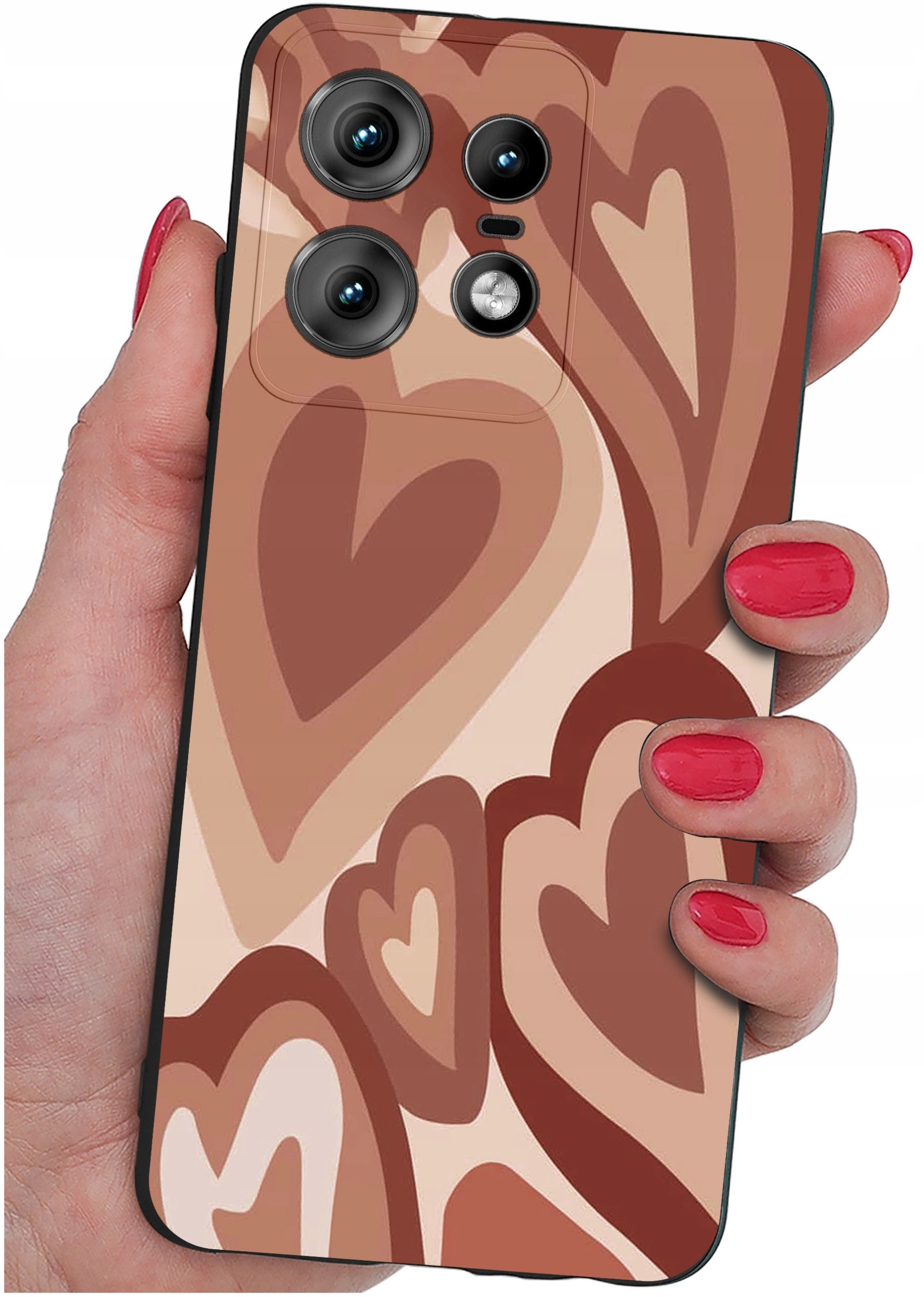 Etui do Motorola Moto EDGE 50 Pro WZORY |SILIKONOWE MATT CASE