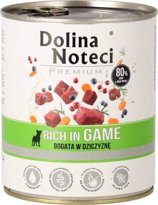 Dolina Noteci Premium z dziczyzną 800g