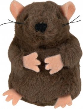 Trixie KRET PLUSZOWY Z KOCIMIĘTĄ I DŹWIĘKIEM 8 cm