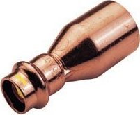 Conex Łącznik redukcyjny 22 x 15 CU B Press Gas