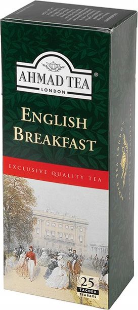 BIG-ACTIVE Herbata Ahmad Tea London English Breakfast 25szt