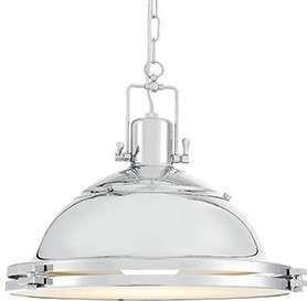 Lampa wisząca KASPA Industrialna LAMPA wisząca NAUTILIUS L 10263103 Kaspa okrągła OPRAWA metalowy ZWIS na łańcuchu chrom