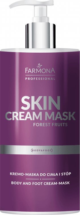 Farmona Farmona SKIN CREAM MASK FOREST FRUITS Kremo - maska do ciała i stóp 500ml.