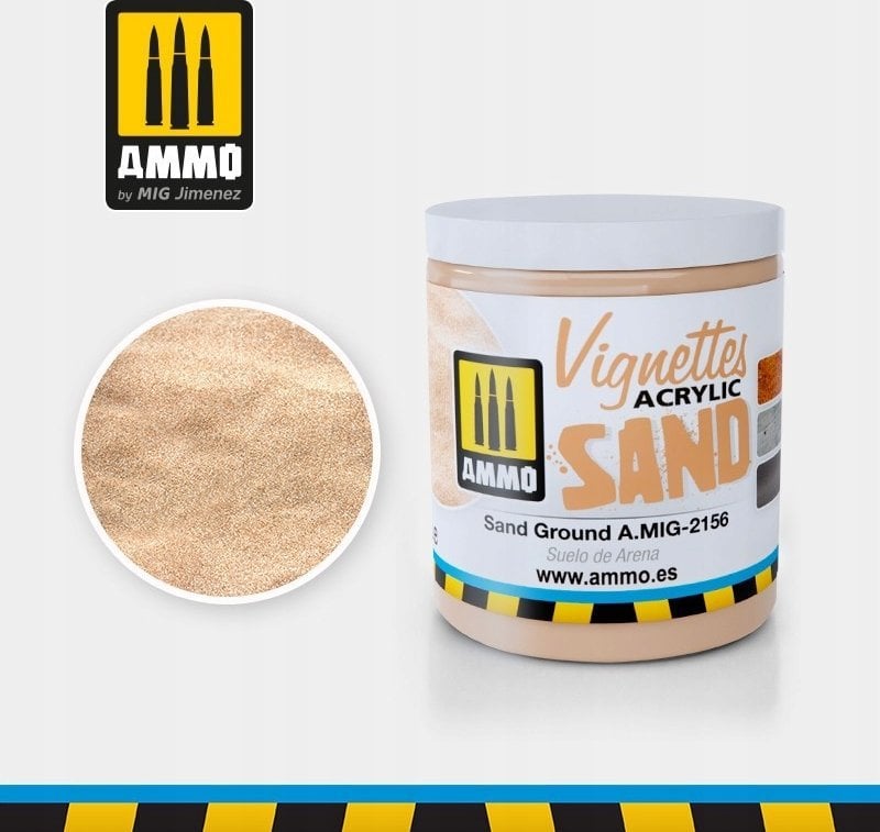 Ammo Ammo: Acrylic Mud - Vignettes - Sand Ground (100 ml)