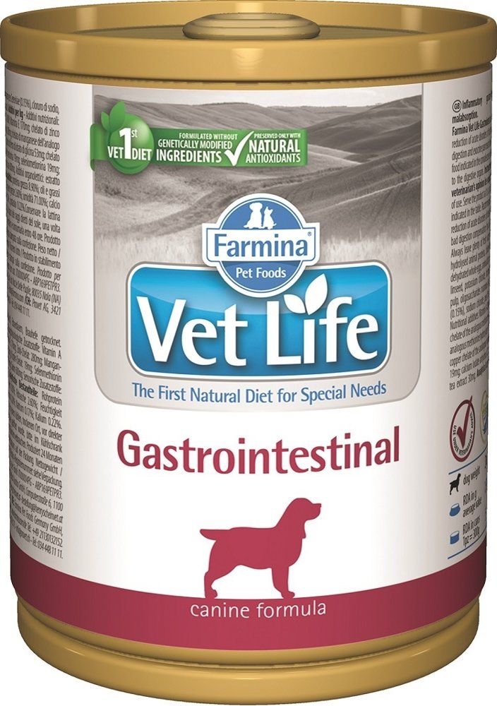Farmina PIES VET LIFE GASTROINTESTINAL puszka 300g /6