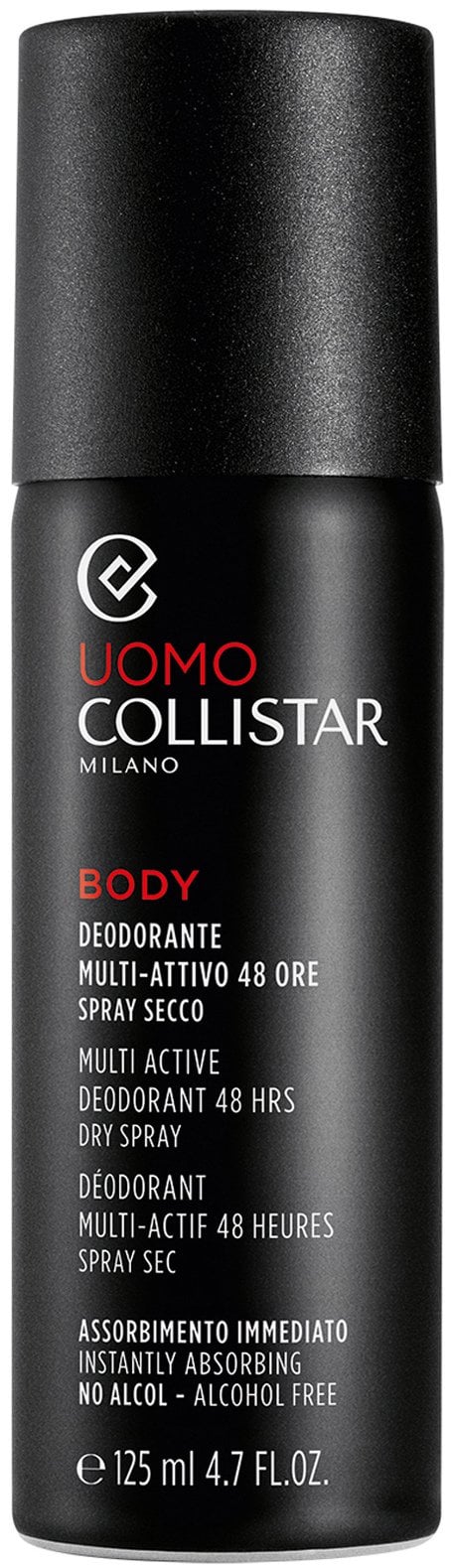 COLLISTAR MULTI ACTIVE DEODORANT 48 HRS DRY SPRAY 125ML