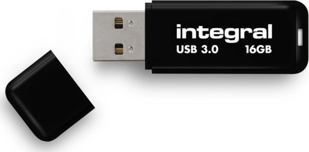 Pendrive Integral Noir, 16 GB (INFD16GBNOIR3.0)