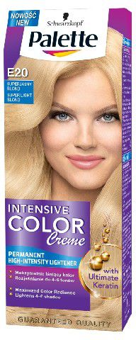 Palette Intensive Color Creme Krem koloryzujący nr E20-superjasny blond