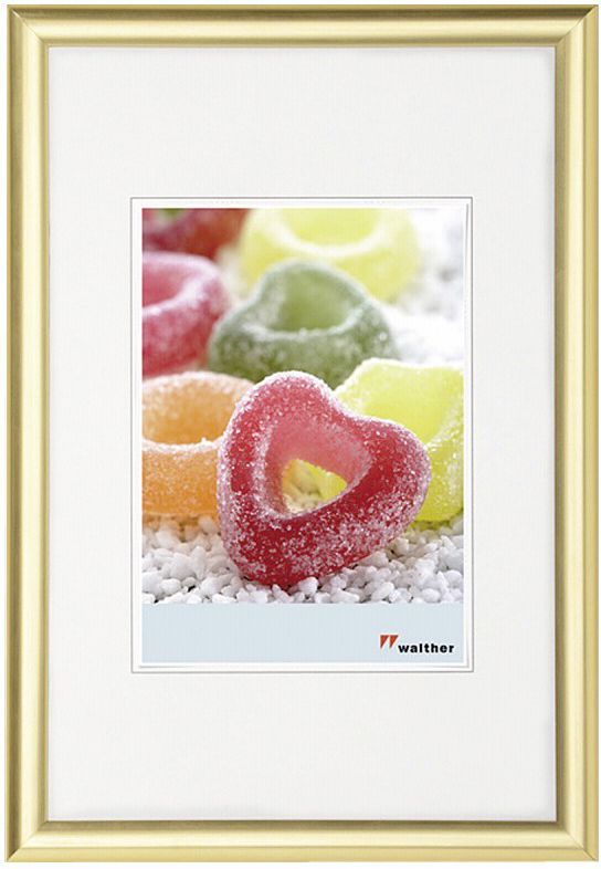Ramka Walther Trendstyle, 18x24, plastikowa, złota (KP824G)