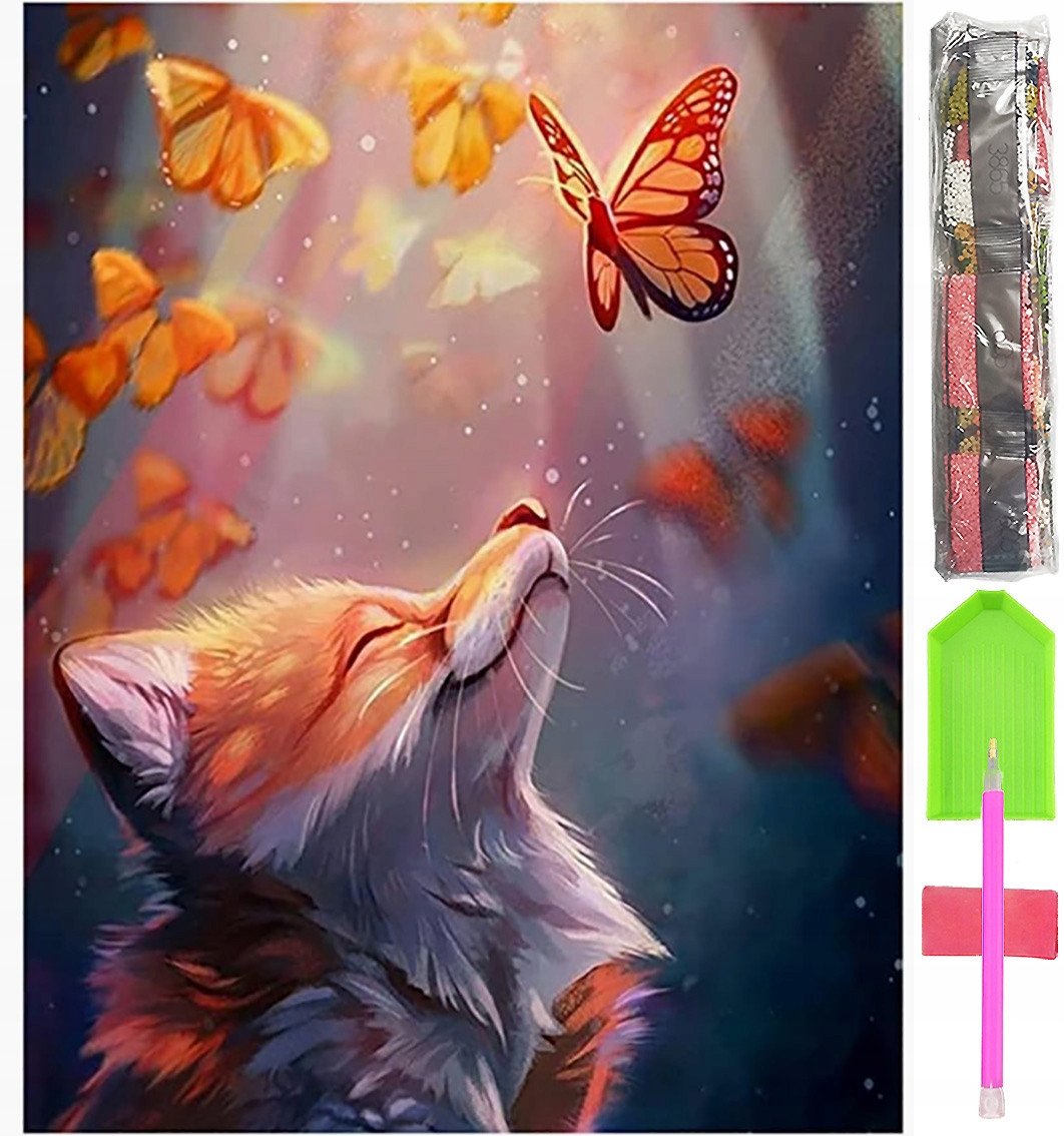 HAFT DIAMENTOWY 5D Zestaw Obraz MOZAIKA 40*60cm