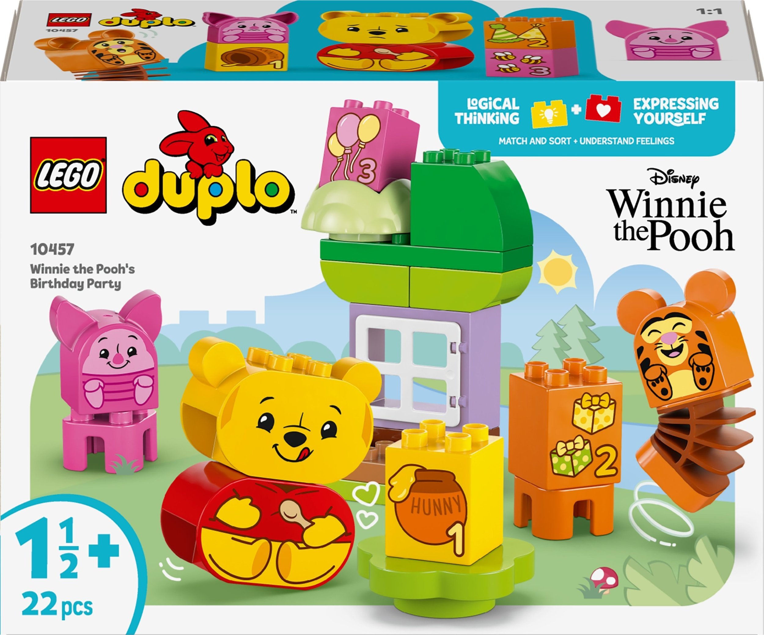 LEGO Duplo Przyjęcie urodzinowe Kubusia Puchatka (10457)