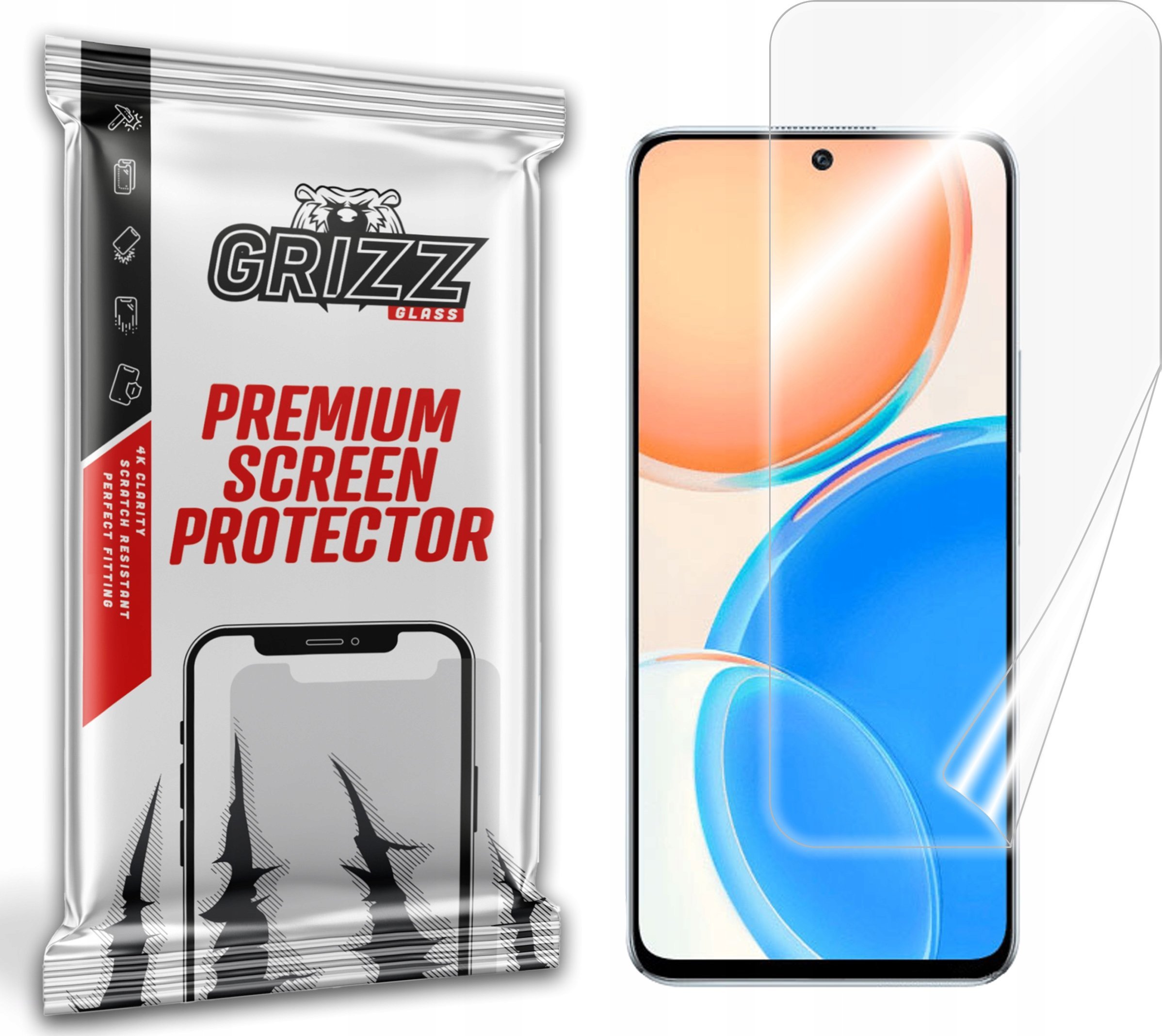 GrizzGlass Folia ceramiczna GrizzGlass CeramicFilm do Honor X8