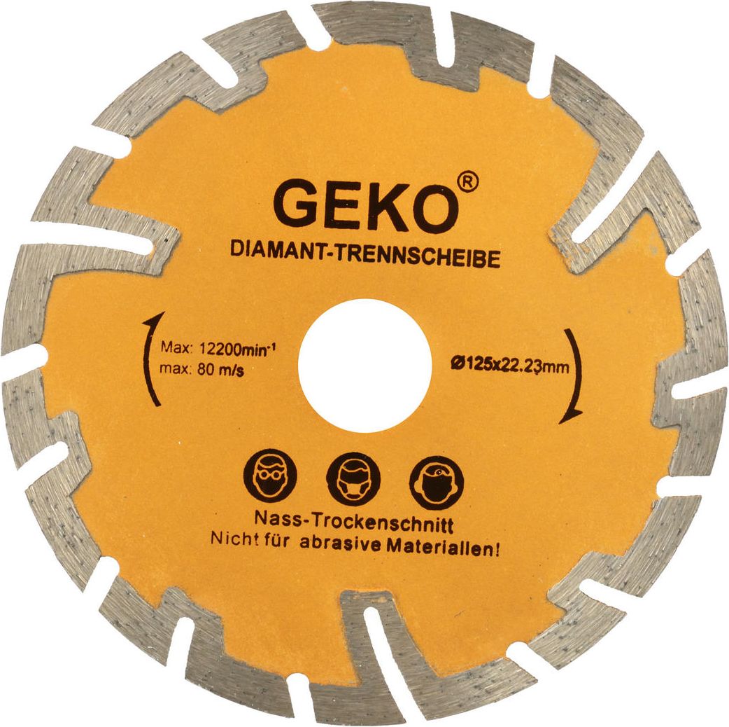 Geko tarcza diamentowa 125mm głębokie cięcie (G00225)
