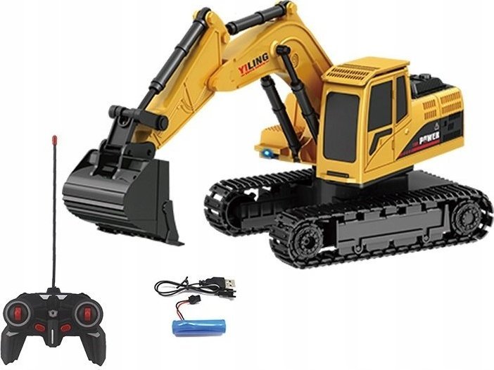 AIG Koparka Zdalnie Sterowana Duży Spychacz Pilot Rc