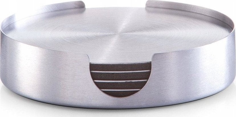 Zeller Podstawka pod szklankę, stal nierdzewna - 6 sztuk w komplecie, ZELLER