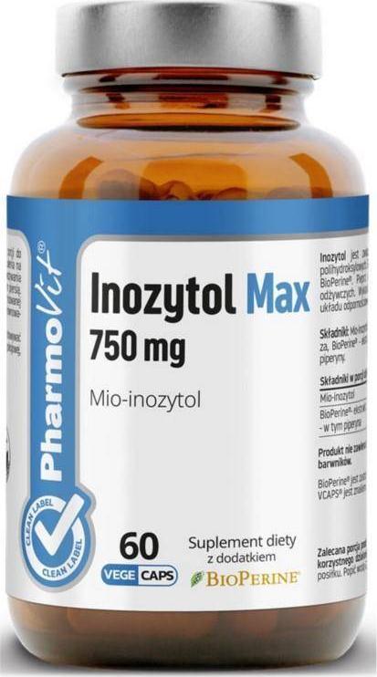 Pharmovit Pharmovit Inozytol Max mio-inozytol 60 vege k.
