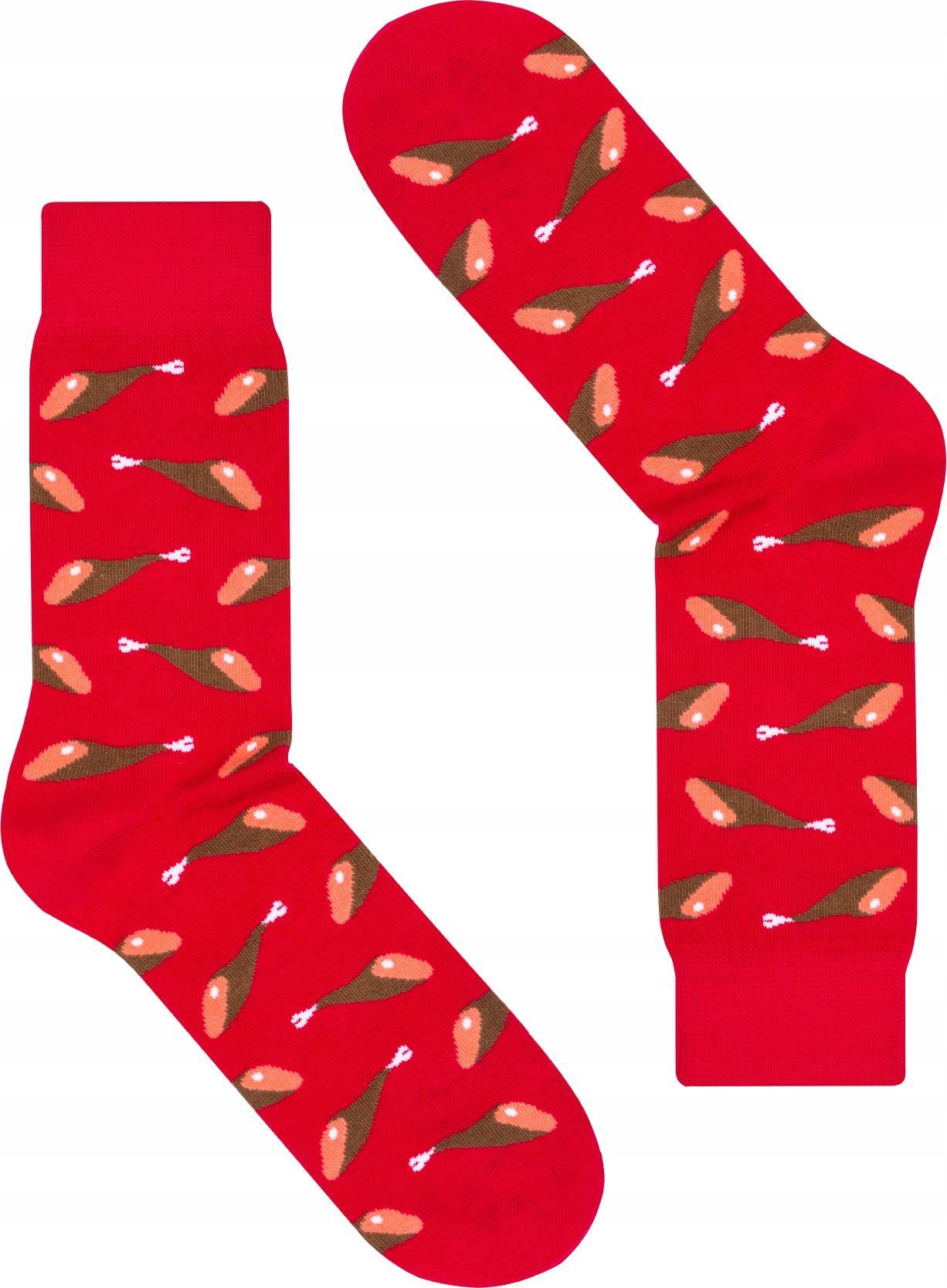 FAVES. Socks&Friends Śmieszne kolorowe skarpetki, SZYNKA 42-46