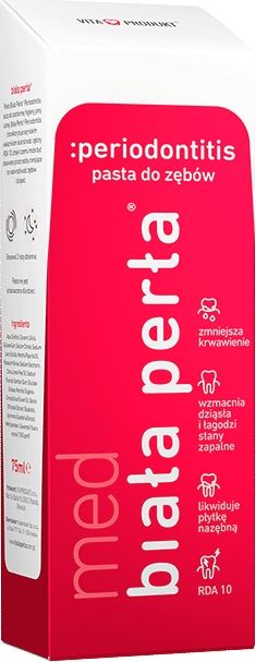 Biała Perła Pasta do zębów Pro Perio 75ml