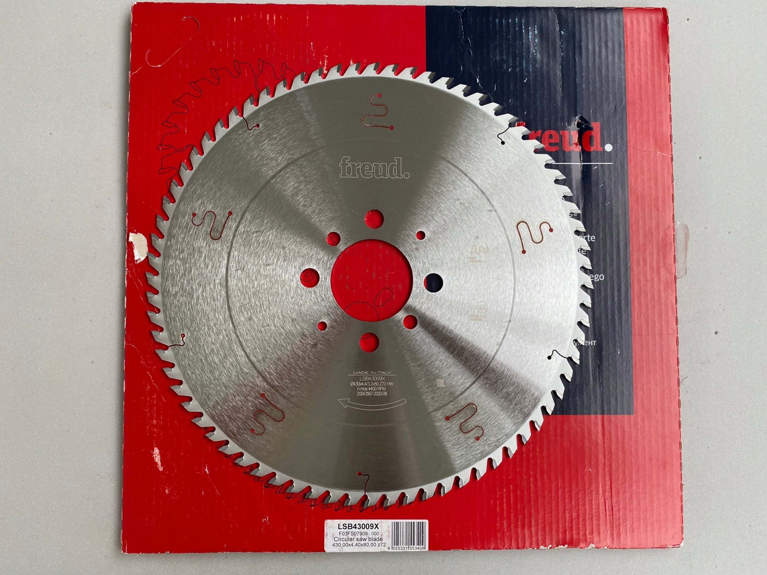 Tarcza Pil. LSB43009X 430X80-72