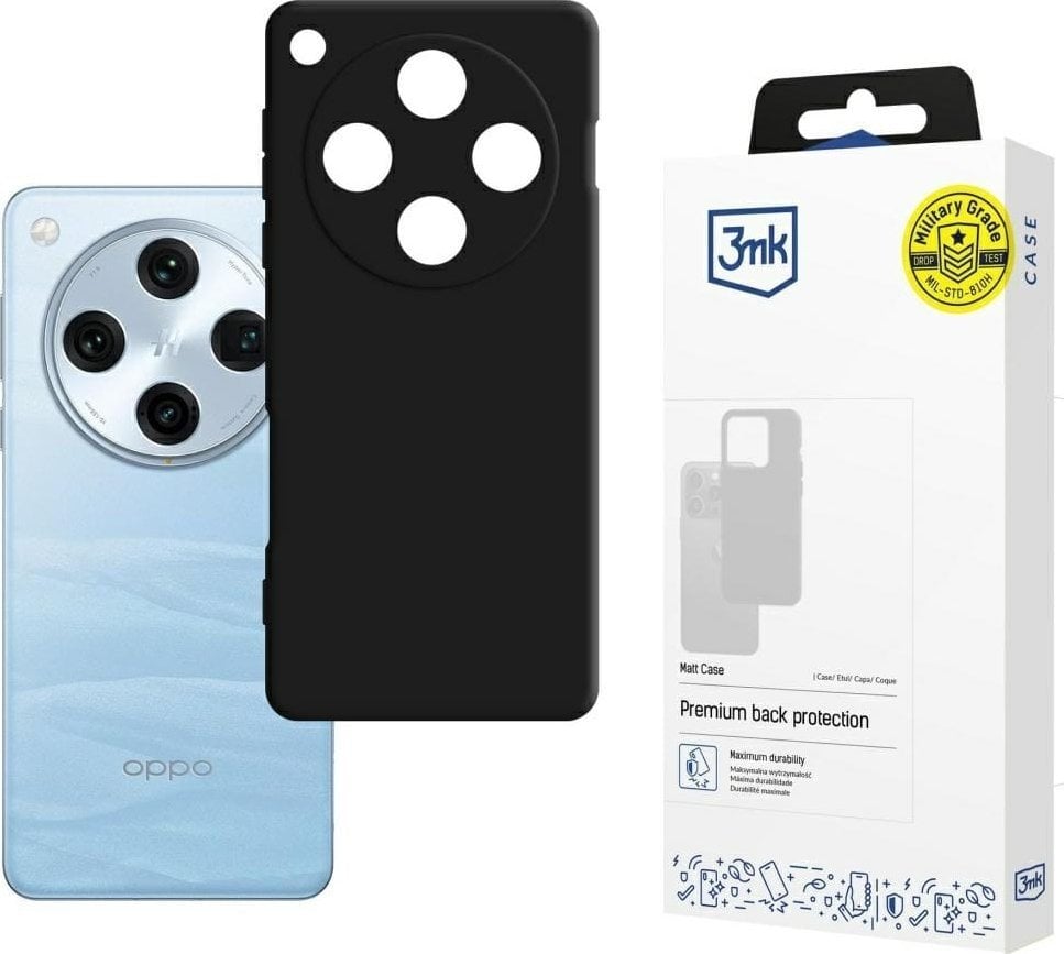 Etui 3MK Matt Case do Oppo Find X8 Pro