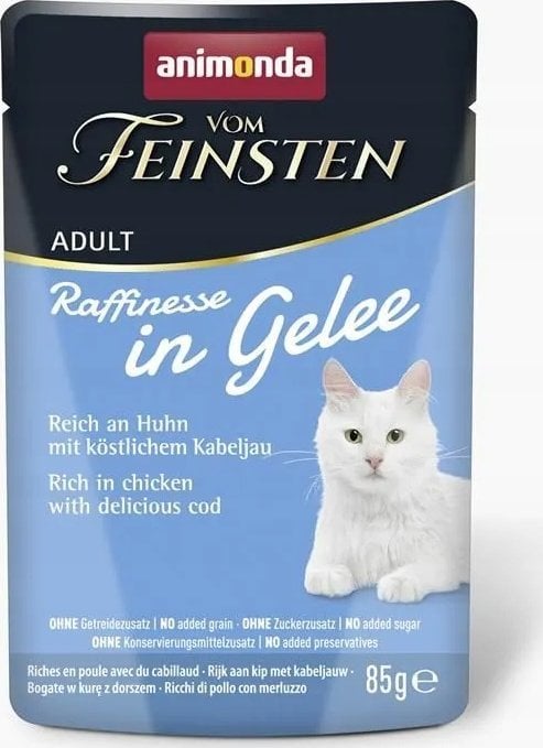 ANIMONDA Vom Feinsten Raffinesse rich in chicken with cod 85g