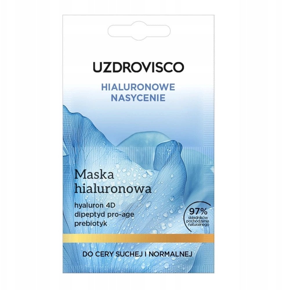 UZDROVISCO_Hialuronowe Nasycenie maska hialuronowa 2x5ml