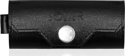 Solier Skórzane etui na klucze SOLIER SA11 BLACK one size