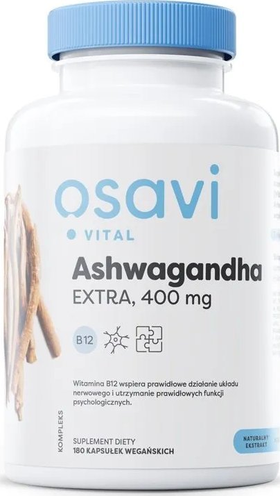 Osavi Osavi - Ashwagandha Extra, 400mg, 180 vkaps