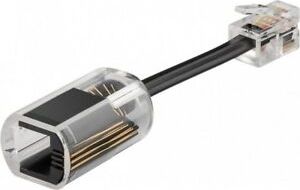 Goobay Złącze do słuchawki telefonicznej obrotowe RJ10 58856