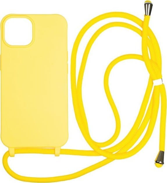 Mobile Origin Etui Lanyard Yellow - iPhone 14
