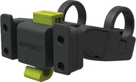 Basil Wspornik mocujący do kierownicy Basil Handlebar Holder For Klickfix Plates śr.25-31,8mm system mocowania kosza odpinany