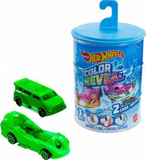 Hot Wheels Pojazdy Color Reveal 2-pak samochodow GYP13