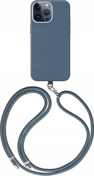 Uniq UNIQ etui Coehl Muse iPhone 15 Pro Max 6.7" Magnetic Charging niebieski/szafirowy niebieski