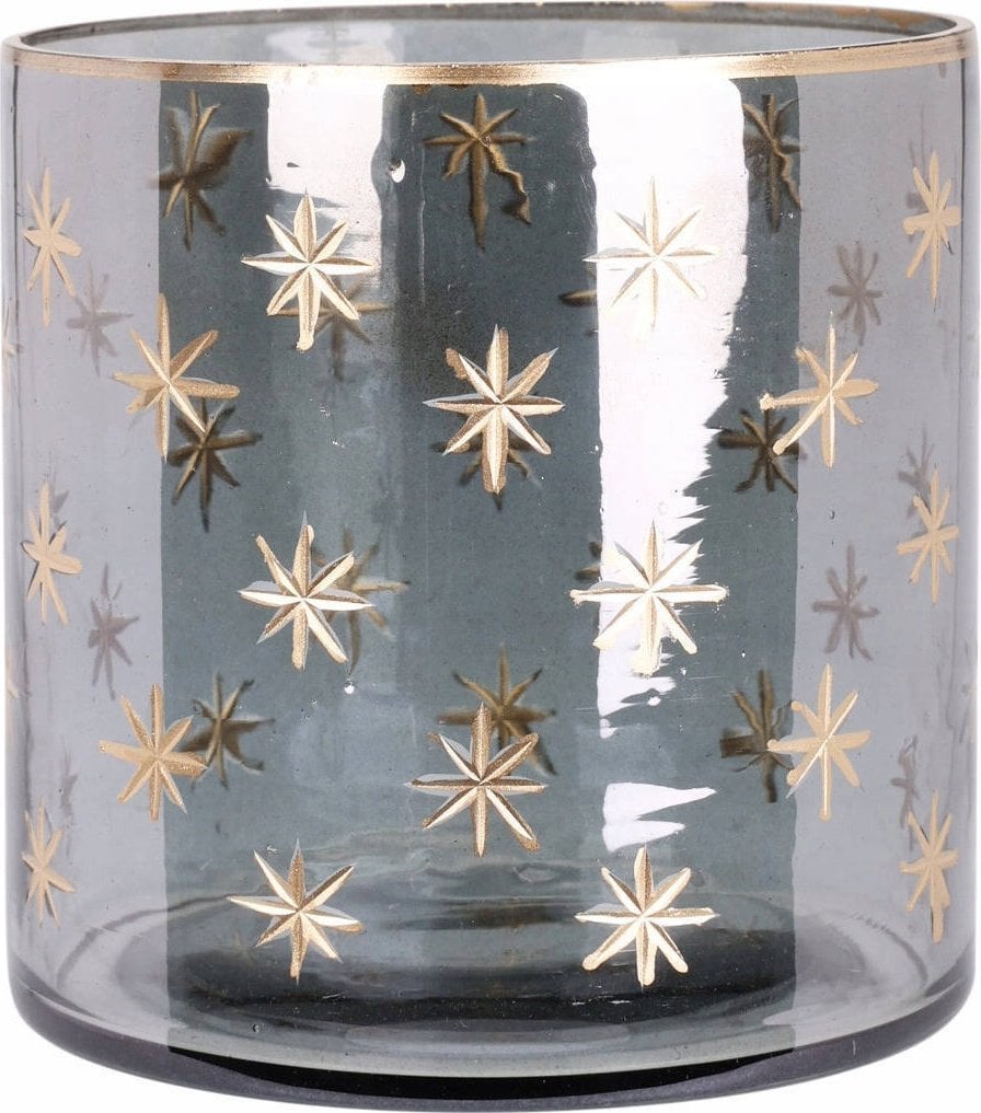 Home Styling Collection Świecznik na tealighta w formie szklanki, Ø 10 cm