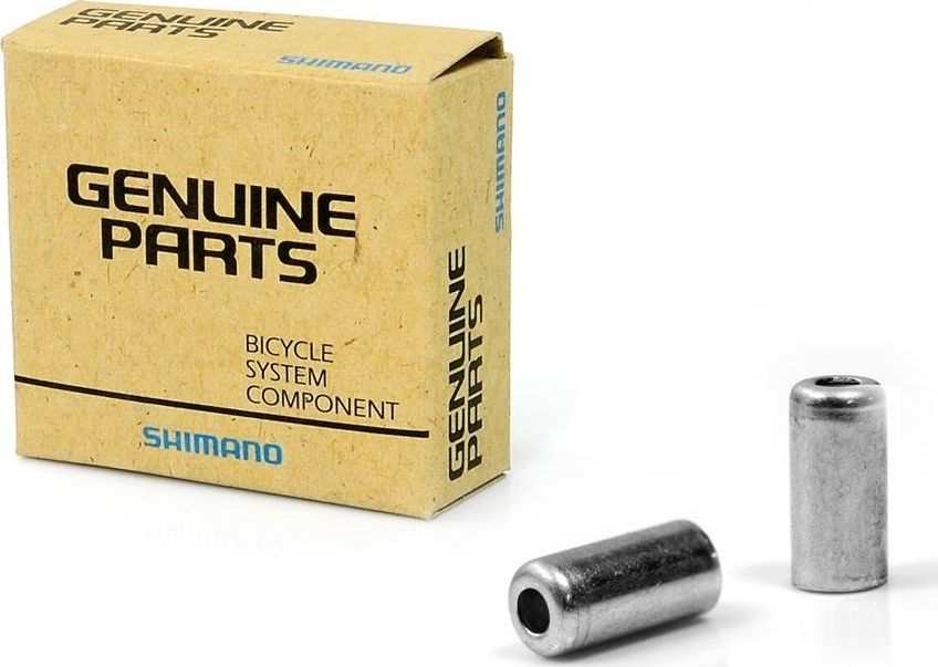 Shimano Końcówki pancerza hamulca Shimano 6 mm stalowe 100 szt. uniwersalny