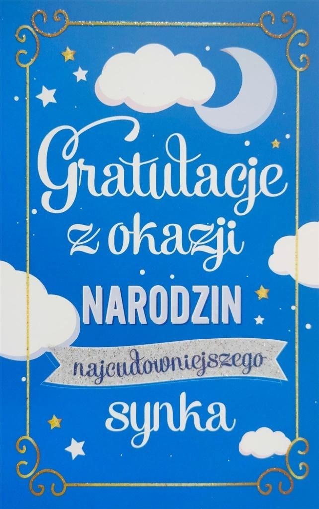 Yeku Karnet Narodziny chłopiec 2K - 087