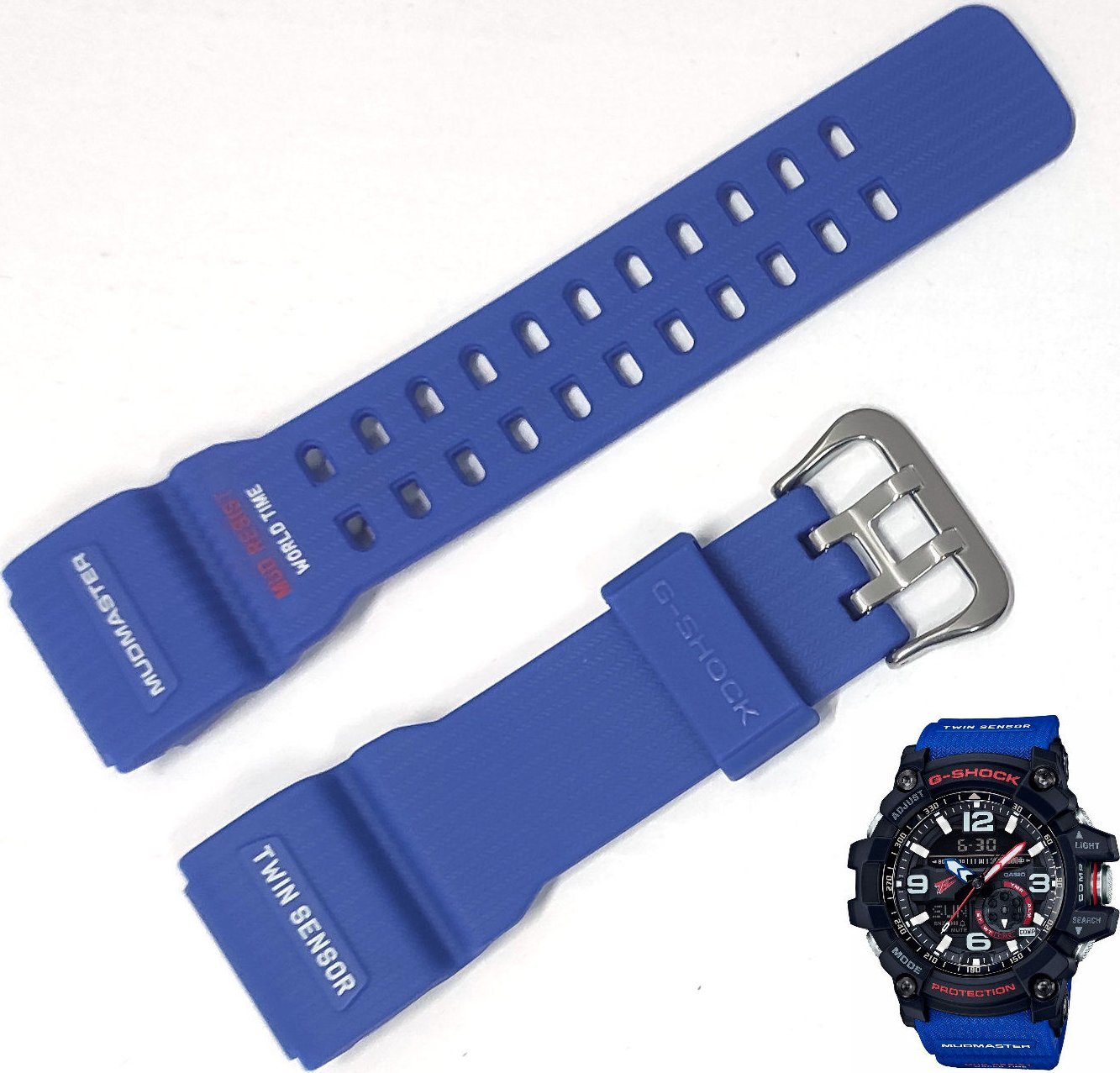 Pasek do zegarka Casio G-Shock GG-1000TLC niebieski 10562881 .