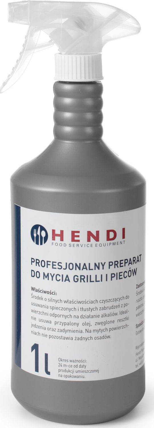 Hendi Profesjonalny środek płyn do mycia grilla, piekarnika i pieca, 1 L