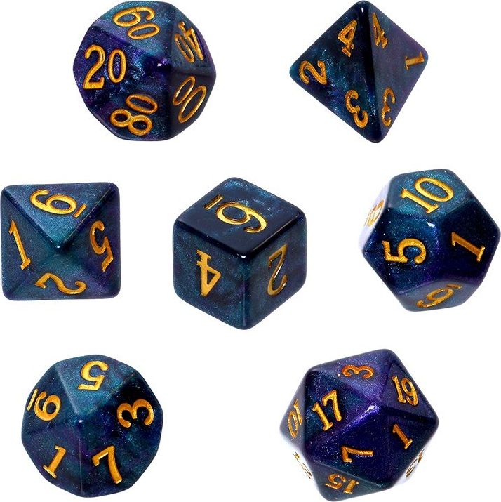 Rebel Komplet kości REBEL RPG - Akrylowe - Północ