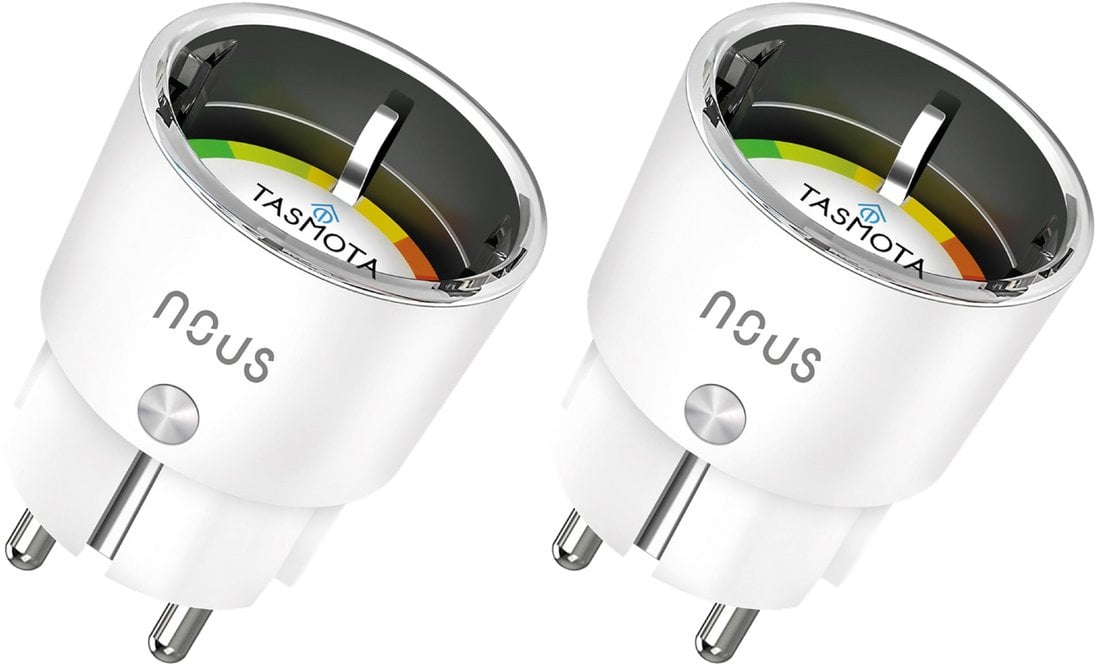 NOUS A1T (Tasmota) 2sz Smart Wifi Socket Inteligentne gniazdko 2 szt.