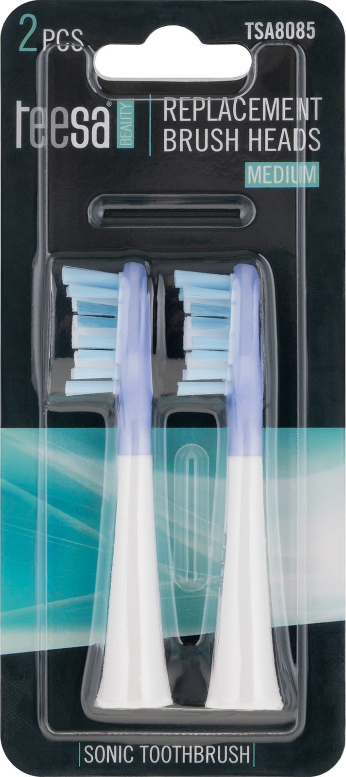 Główki do szczoteczki sonicznej Teesa Sonic Elite TSA8082-W średnie