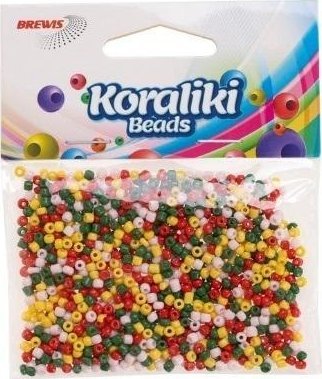 Koraliki akrylowe do nawlekania 35mm 30g