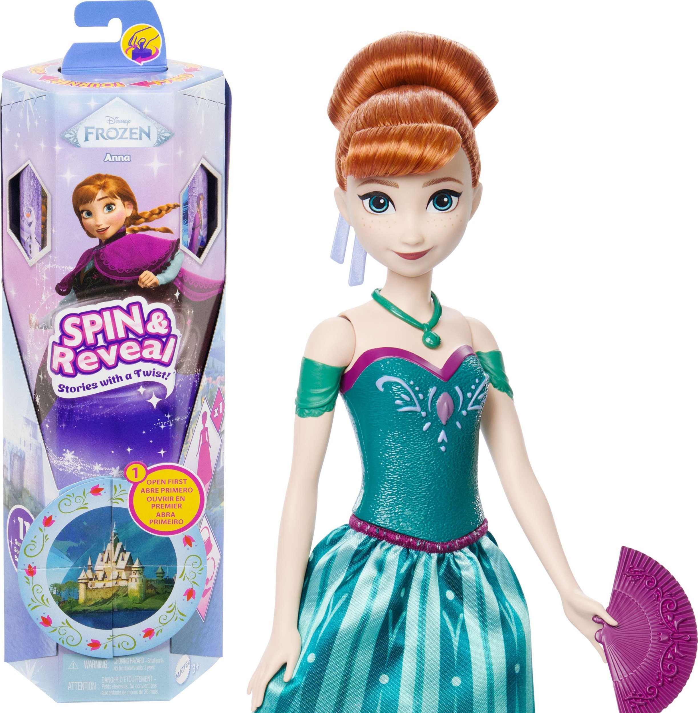 Disney Frozen Spin & Reveal Anna's Surprise Set